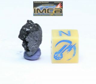 Classification TARDA Carbonaceous Chondrite C2 Ung 0.  74g Witnessed Meteorite 3