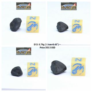 Classification Tarda Carbonaceous Chondrite C2 Ung 0.  79g Witnessed Meteorite