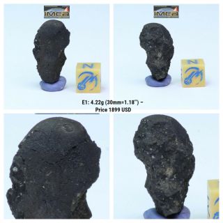 Classification Tarda Carbonaceous Chondrite C2 Ung 4.  22g Witnessed Meteorite