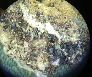Leucophosphite & Rockbridgeite Crystals: Tip Top Mine,  South Dakota