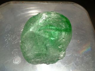 Andara Crystal Glass Seafoam Green 450 Grams H23 Monatomic Crystals
