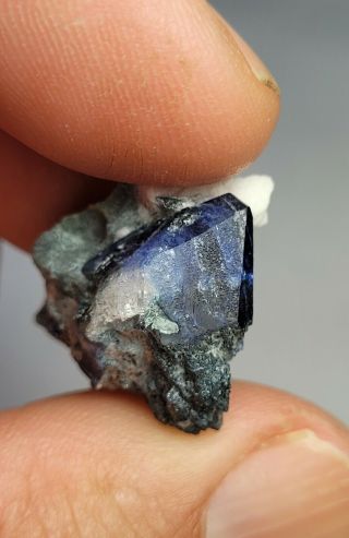 Benitoite Gem Mine Specimen (bss 57) 1.  9 Cm Crystal