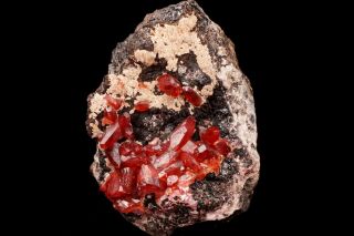 EXTRAORDINARY Rhodochrosite Crystal Cluster UCHUCCHACUA MINE,  PERU - Ex.  Lemanski 2