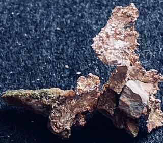 Crystallized Silver On Copper W/ Epidote Halfbreed - Mass C Mine,  Michigan