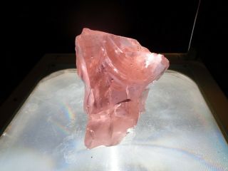 Andara Crystal Glass Pink " Hgw " 700 Grams I26 Monatomic Crystals
