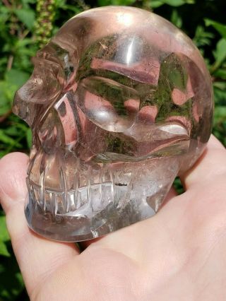gaze deeply into the.  CITRINE CRYSTAL SKULL natural color weighs 1.  27 lbs 3