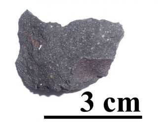Aguas Zarcas Meteorite Cm2,  Recent Fall,  Costa Rica,  Piece With Crust 8.  5 Gr