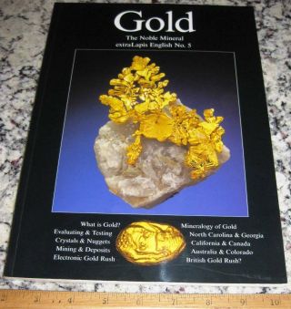 Extralapis English No.  5 Gold The Noble Mineral 2003 Mega - Nuggets Pseudomorphs