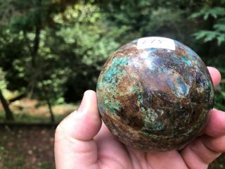 P193 Kaleidascope Agate,  Insane Jasper,  PRISM PRIZM sphere ball globe marble 2