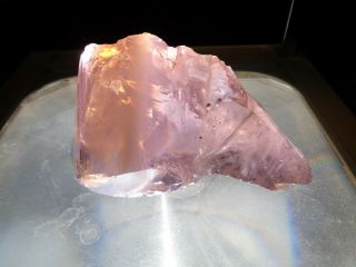Andara Crystal Glass Hot Pink Sunburst " Hgw " 700 Grams I1 Monatomic Crystals