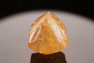 Yellow Diamond Crystal KINSHASA,  CONGO - Ex.  Lemanski 3