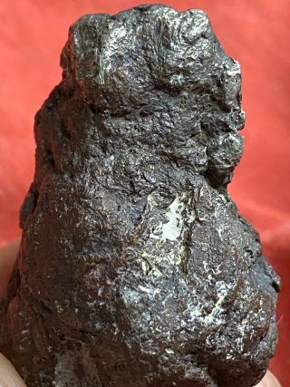 121g Silver On Brown Copper Halfbreed Specimen - Quincy Mine,  Michigan 3