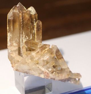 Quartz & Stilbite Crystals: Big Creek Mine,  Carbon County,  Wyoming - Rare