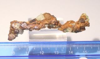 Rich Native Copper & Cuprite: Big Creek Mine,  Carbon County,  Wyoming - Very Rare