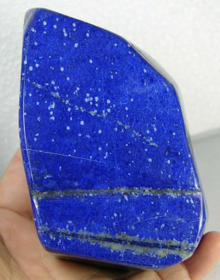 690g Afghanistan 100 Natural Tumbled Rough Lapis Lazuli Specimen 1 Lb 8oz 103mm