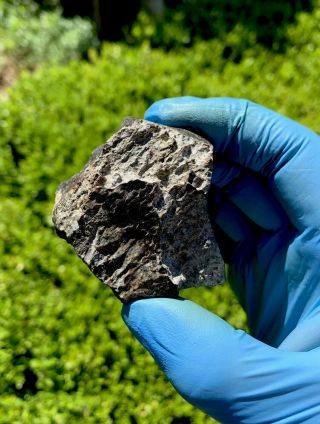 Meteorite Nwa,  Unclassified 139.  69 Grams,  Fresh Fusion Crust