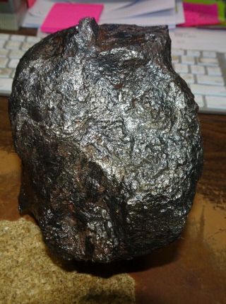 4544 Gm.  Campo Del Cielo Iron Meteorite ; ;10 Lbs.  ; Lg.  Meteorite