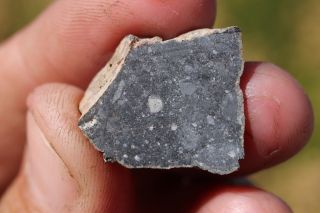 Lunar Meteorite Nwa 11474 Meteorite End Cut 3.  3 Grams
