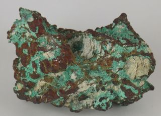 Large Native Copper With Malachite - 8.  3 Cm - Lavender Pit,  Bisbee,  Arizona 24145