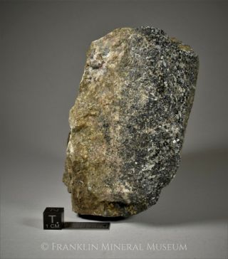 Clinohedrite,  Willemite,  Calcite,  Hardystonite - Franklin,  Nj
