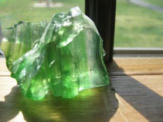 Spiritual Healing Earth Green Celestrial Monatomic Spar Andara Crystal 70 Gram