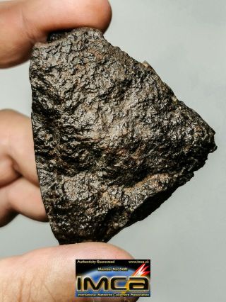 Z25 - Great Rare NWA Unclassified Type 3 Chondrite Meteorite 77g Endcut 2