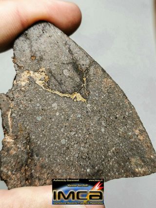 Z25 - Great Rare NWA Unclassified Type 3 Chondrite Meteorite 77g Endcut 3