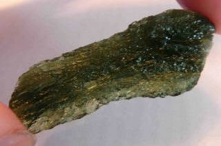 Very Rare Moldavite Tektite - 9 Grams