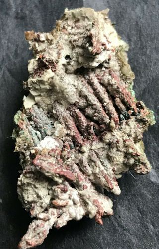 Rare Herringbone Style Copper Crystal Group - Phoenix Mine,  Keweenaw Co,  Mich