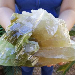 Outstanding Large 8 1/2 Inch Multi Color Green Calcite Crystal