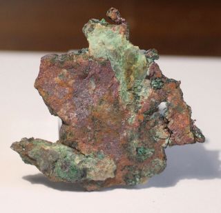 Native Copper & Cuprite: Big Creek Mine,  Carbon County,  Wyoming - Very Rare
