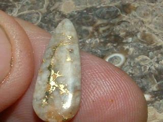 California Amber Drop Gold Quartz Cabochon 4 Carat Gold Gemstone 19 Mm