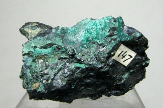 Brochantite Chalcocite Franklin Mine,  Franklin,  Sussex County,  Jersey 2