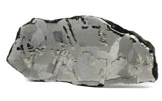 Meteorite - Canyon Diablo 22.  3g Polished And Etched Full Slice
