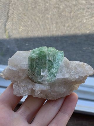 Green Maine Tourmaline Mineral
