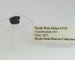 Nwa 11721 Rumuruti Chondrite (r3) 2.  78 Grams