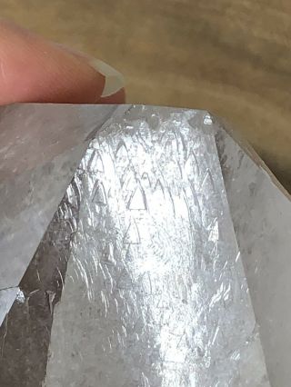 Quartz Crystal With Multiple Record Keepers Rainbows Too - Pakistan 448 Grams