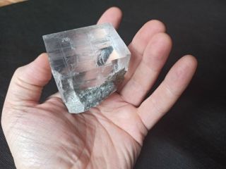 Clear Halite Crystal From Bochnia Mine - Poland