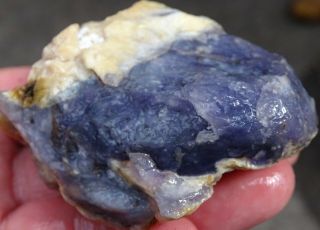 Mw: Purple Chalcedony - Valley Of Fire,  Nevada - 2.  2lbs Rough