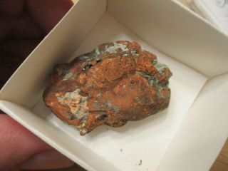Copper Crystal Nugget Mineral Keweenaw County Mine Michigan Upper Penninsula