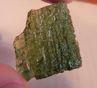 Very Rare Moldavite Tektite - 8 Grams