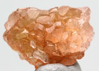 HESSONITE GARNET Crystal Cluster Mineral Specimen JEFFREY MINE ASBESTOS CANADA 3