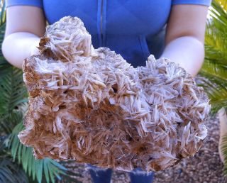 VERY FINE LARGE 6 3/4 INCH WORLD CLASS BARITE CRYSTAL CLUSTER 2