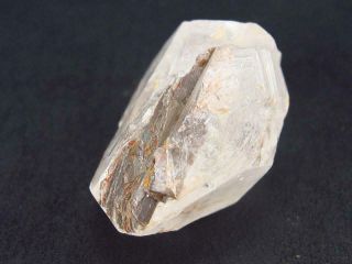 Brookite Crystal In Quartz From Brazil - 1.  1 "