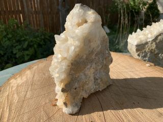 Large Clear Quartz Crystal Cluster Natural Wisconsin 3lbs