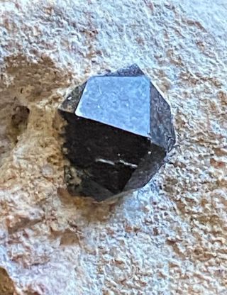 Almandine Garnet Crystal On Matrix Specimen 36g