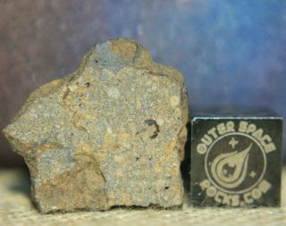 Barnstable H4 Chondrite Meteorite 3.  3g Frag From Massachusetts Found 4/6/2019