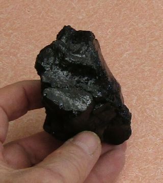 Large Mineral Specimen Of Gilsonite (hydrocarbon) From Bonanza,  Utah