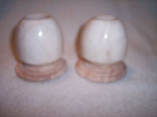 Colorado Alabaster Matched Mini Vases On Stands Douglas Ft.  Collins