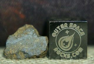 Barnstable H4 Chondrite Meteorite 0.  7g Frag From Massachusetts Found 4/6/2019